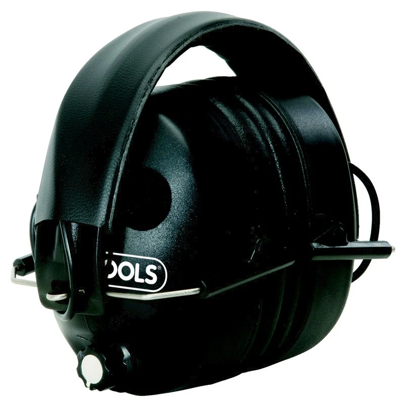 KS Tools elektron. Kapselgehörschutz,schwarz – 141 mm