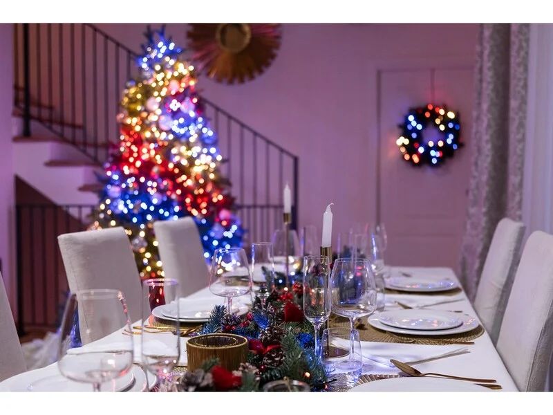 B-Ware Twinkly Lichterkette 400 LEDs 32m Dekolicht Innen Außen individuell steuerbar