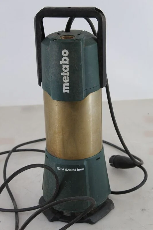 C-Ware Metabo Tauchdruck-Pumpe Edelstahl 6200 l/h 47 m Handtauchpumpe Gartenpumpe