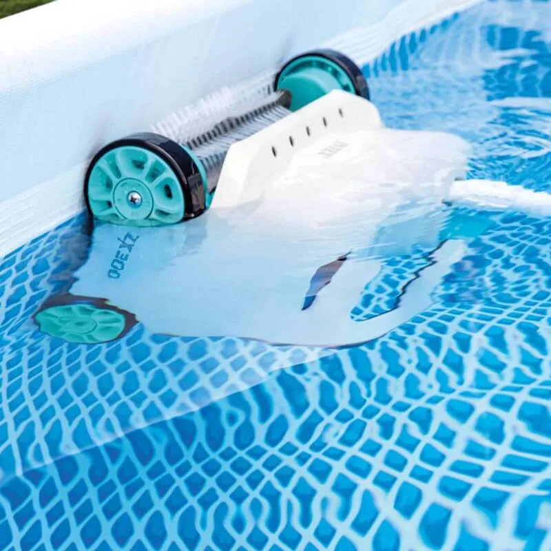B-Ware Intex Pool-Reinigungsset Deluxe ZX300 automatischer Poolreiniger 6,50m Zuleitung