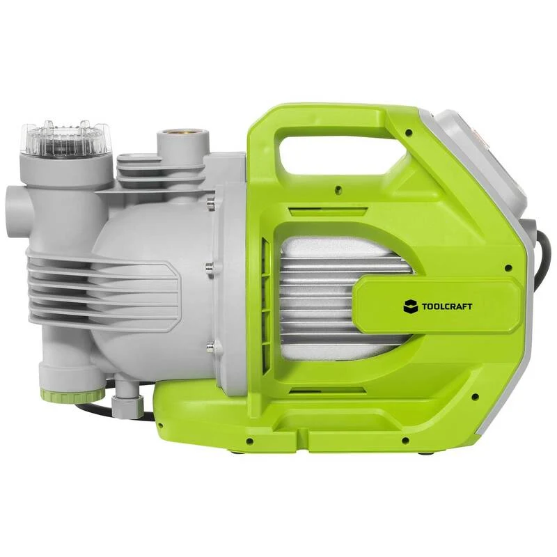 B-Ware Toolcraft Gartenpumpe 7000l/h 53m Förderhöhe Handpumpe Bewässerungssystem 230V