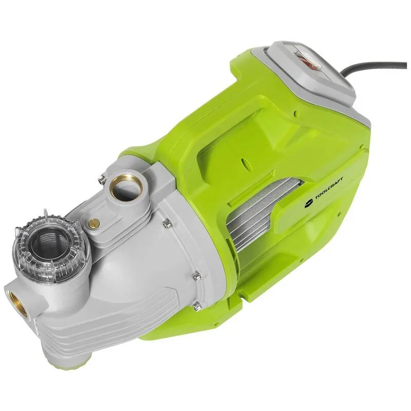 B-Ware Toolcraft Gartenpumpe 7000l/h 53m Förderhöhe Handpumpe Bewässerungssystem 230V