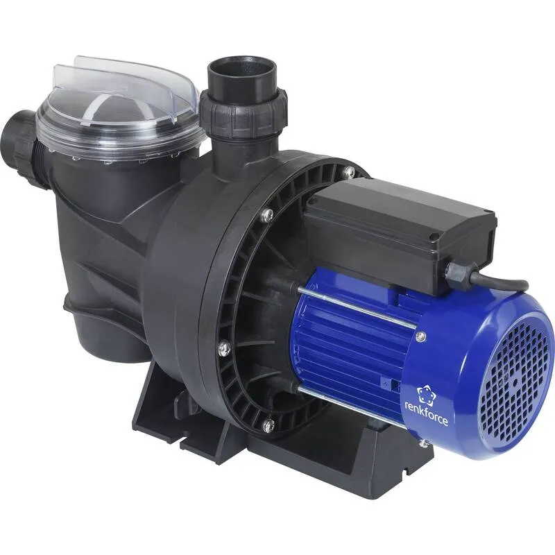 B-Ware Renkforce Poolpumpe 23000l/h 16m Heizkörper Handtuchheizkörper 1200W IPX4 11kg