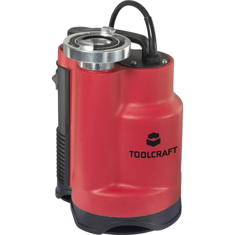 B-Ware TOOLCRAFT TO-9920238 Schmutzwasser-Tauchpumpe 13000 l/h 9 m Pumpe 5.35kg