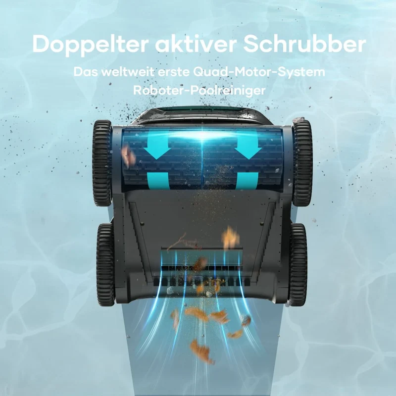 B-Ware Aiper Seagull Pro Poolroboter Schwimmbadreinigungsgerät Pool Reinigung 150m2