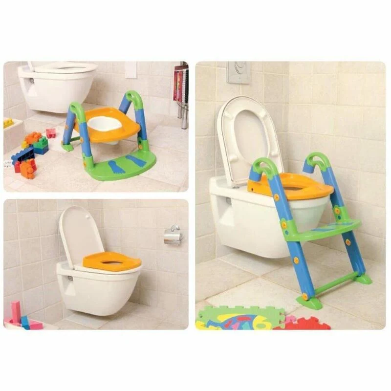 B-Ware Kids Kit 3 In 1 Toilettentrainer Töpfchen Wc Sitz Haltegriffe Kindertoilette W806