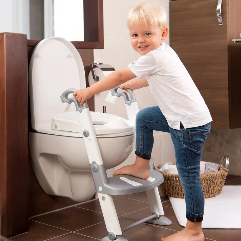 B-Ware Kids Kit 3 In 1 Toilettentrainer Töpfchen Wc Sitz Haltegriffe Kindertoilette W806