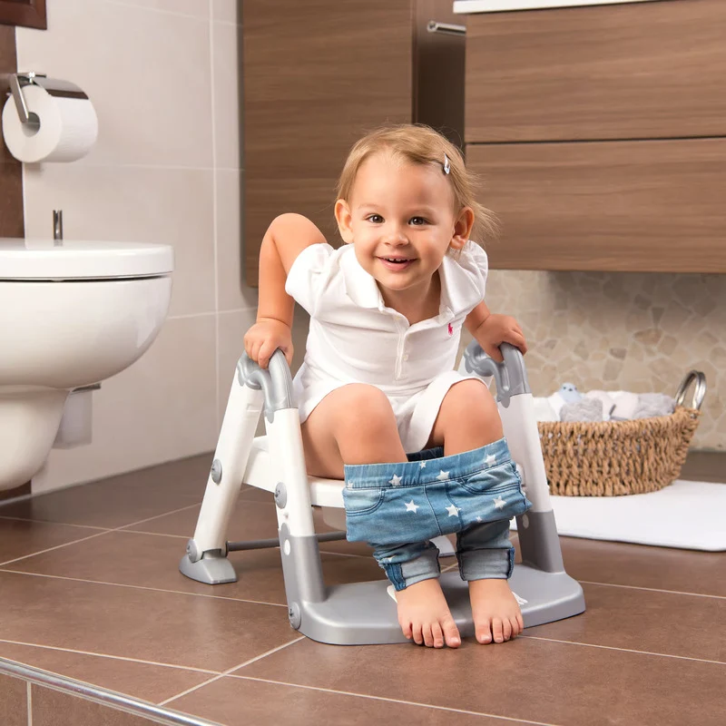 B-Ware Kids Kit 3 In 1 Toilettentrainer Töpfchen Wc Sitz Haltegriffe Kindertoilette W806