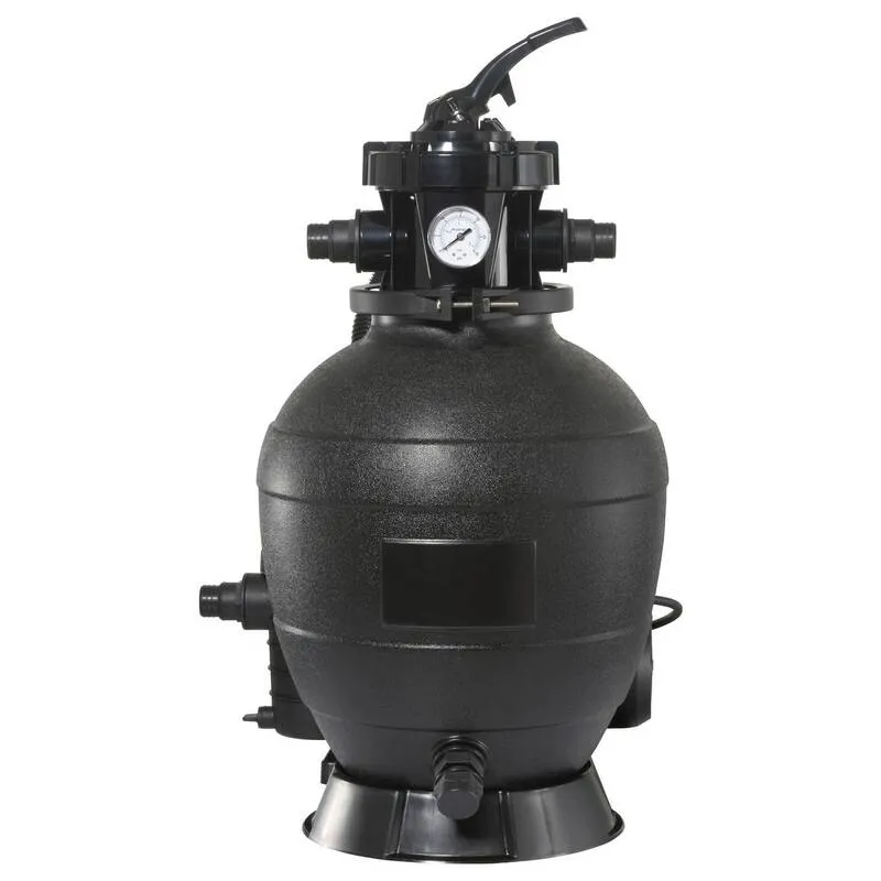 B-Ware Toolcraft Sandfilteranlage 13000l/h Pumpe Wasseraufbereitung 550W IPX5 12m