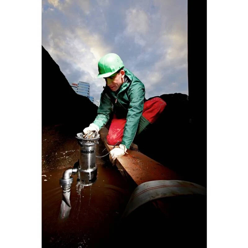 B-Ware Metabo Schmutzwasser-Tauchpumpe PS 18000 SN 1900l/h 11m Edelstahl IPX8 1100W