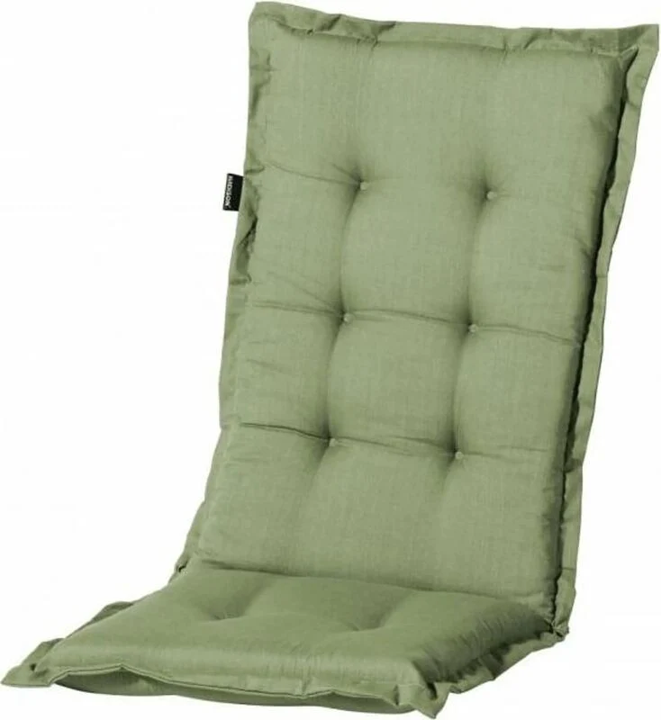 B-Ware Madison Gartenstuhlauflage Kissen Basic Grün 50x123cm UV-beständig 7cm dick