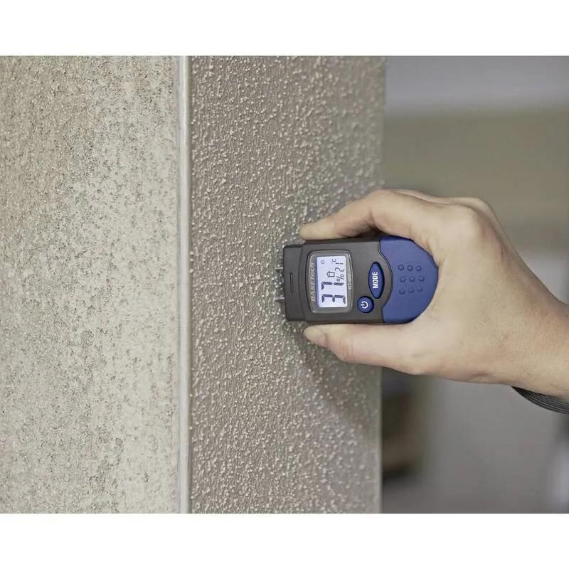 B-Ware Basetech BT-400 Materialfeuchtemessgerät mit Temperaturanzeige 0-50°C
