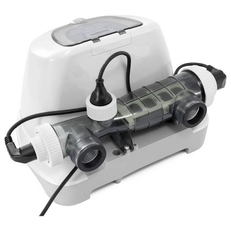 B-Ware Intex Poolpumpe Schwimmbadpumpe 12112l/h Chlorproduktion 16g/h 240V 10,26kg