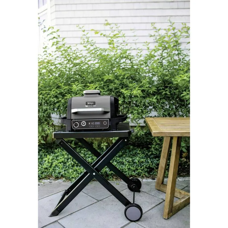B-Ware Ninja Grillgestell Stand Grillständer klappbar Schwarz für OG701 OG751 840x570mm