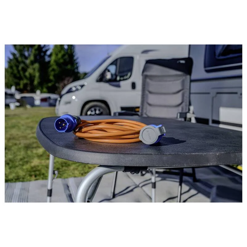 B-Ware Brennenstuhl Strom Camping-CEE-Verlängerungskabel 16A 25m H07RN-F IP44 orange