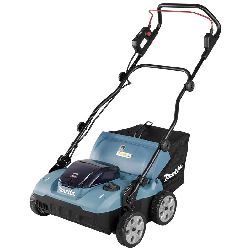 B-Ware Makita Akku Vertikutierer 38cm ohne Akku Handgerät Rasenpflege 50l 40V 16,5kg