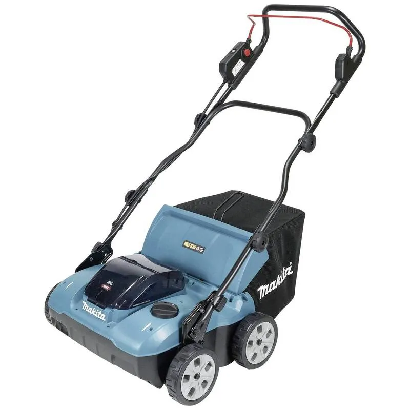 B-Ware Makita Akku Vertikutierer 38cm ohne Akku Handgerät Rasenpflege 50l 40V 16,5kg