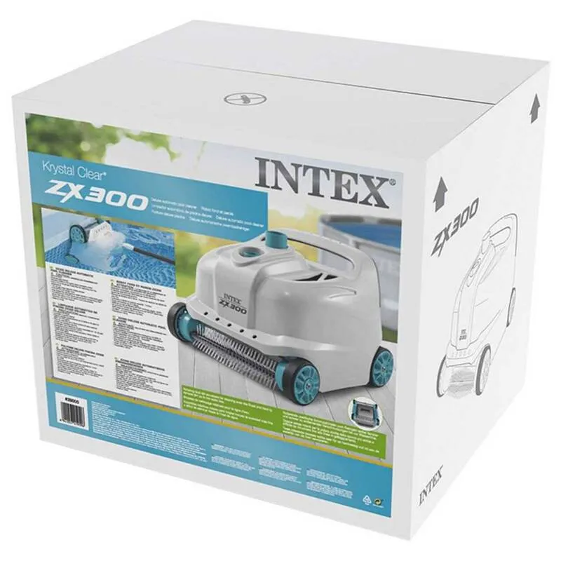B-Ware Intex Pool-Reinigungsset Deluxe ZX300 automatischer Poolreiniger 6,50m Zuleitung