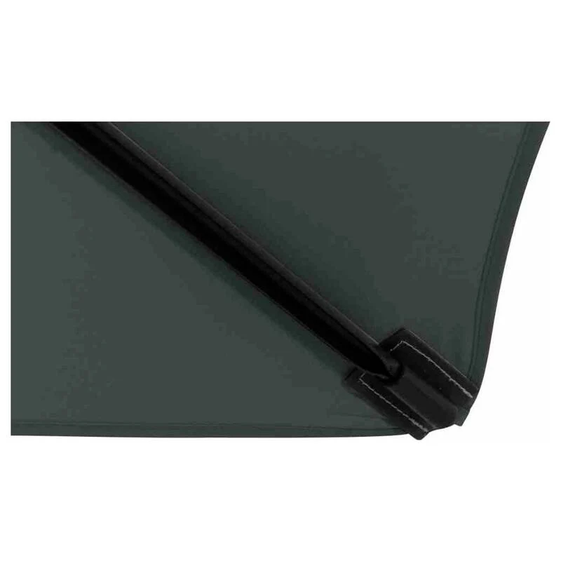 B-Ware Siena Garden Gartenschirm Mittelstockschirm grau knickbar UPF 50+ 210x140cm