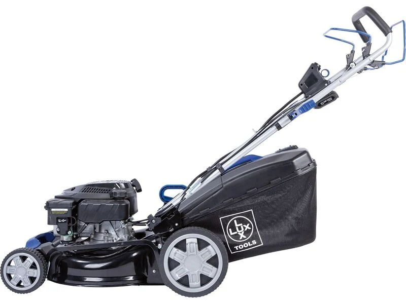 B-Ware LUX-TOOLS Benzinrasenmäher B-RM-46-AE B Mäher Gartenpflege 46cm für 1500m²
