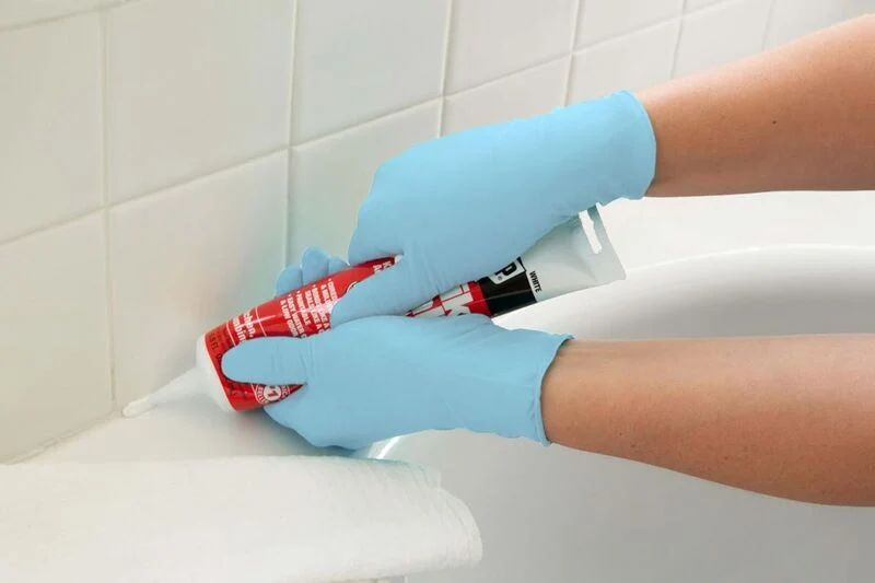 B-Ware Ansell Einweg Nitrilhandschuhe TouchNTuff 92-665 M blau chemikalienresistent