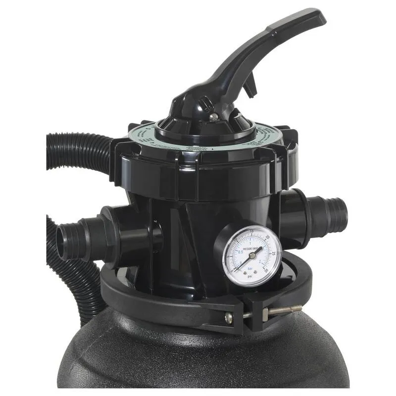 B-Ware TOOLCRAFT Sandfilteranlage 7900l/h Wasserpumpe Poolpumpe 220V 250W IPX5 32mm