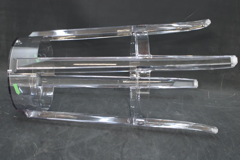 C-Ware Kartell Charles Sitz Hocker Sitzhocker Barhocker Sitz transparent H 75 x Ø 29cm