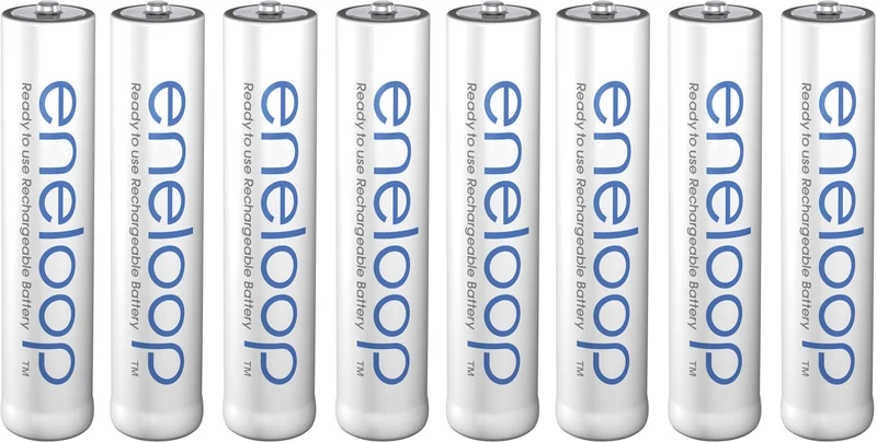 B-Ware Panasonic eneloop HR03 Micro AAA-Akku Batterie AAA Akku NiMH 800 mAh 10 SETS