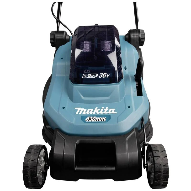 B-Ware Makita 18Vx2 Lawn Mower 430mm 17" Kit