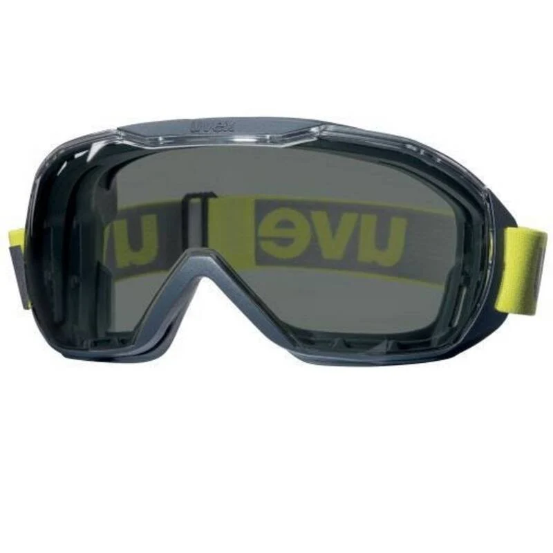 B-Ware Uvex Schutzbrille Vollsichtbrille megasonic grau inkl. UV-Schutz 139g EN 166