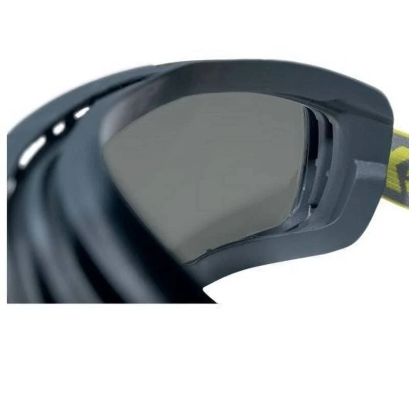B-Ware Uvex Schutzbrille Vollsichtbrille megasonic grau inkl. UV-Schutz 139g EN 166
