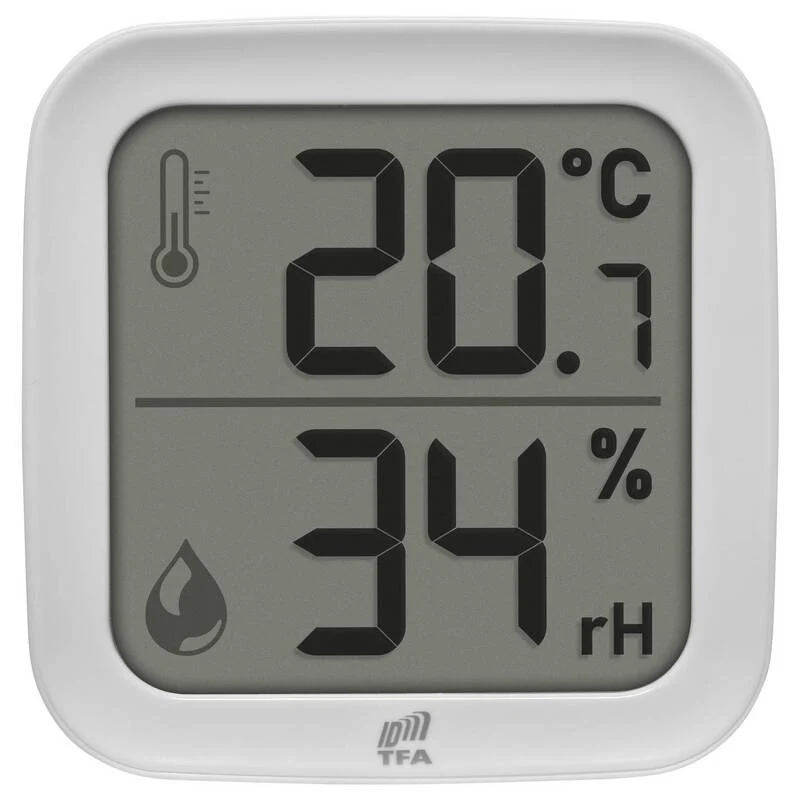 B-Ware TFA Dostmann Thermo-Hygrosensor Funk 868 MHz ID-A0 für Temperatur und