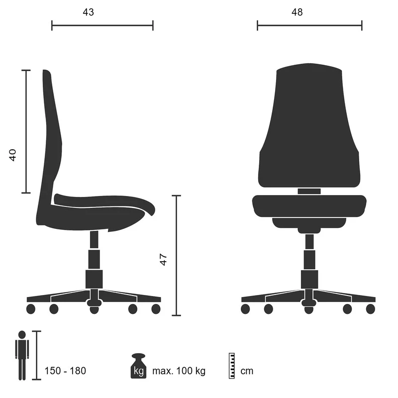 B-Ware Hjh Office Besucherstuhl Schalenstuhl Scandi Esszimmerstuhl Kunststoff Grau 414