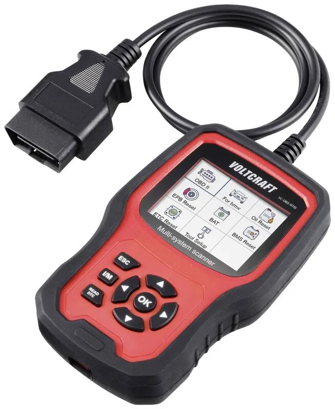 B-Ware Voltcraft Vc Obd 9710 Obd Ii Diagnosetool Vc 14616100 Kfz Messgerät Messgerät