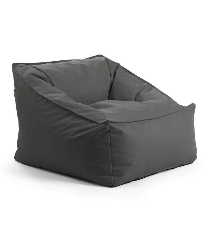 B-Ware Mokebo Gartensessel Sitzsack Outdoor Kissen Relaxliege Bodenkissen Anthrazit463